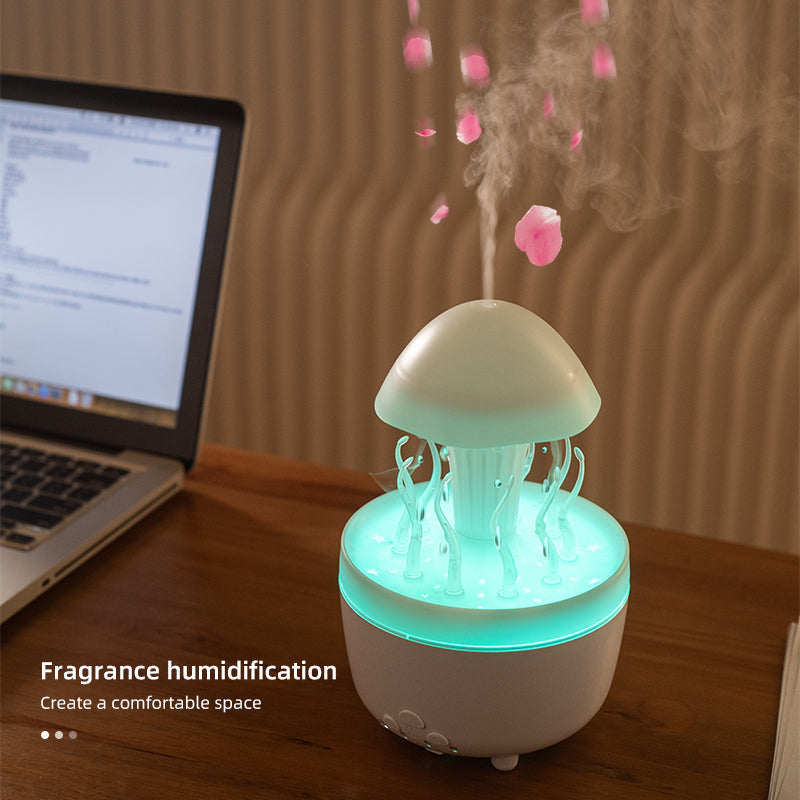 Mushroom Shape Rain Cloud Aroma Diffuse