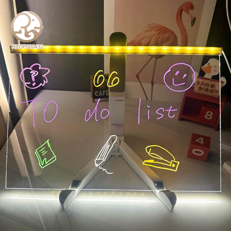 LED Light-Up Acrylic Drawing & Message Board for Kids