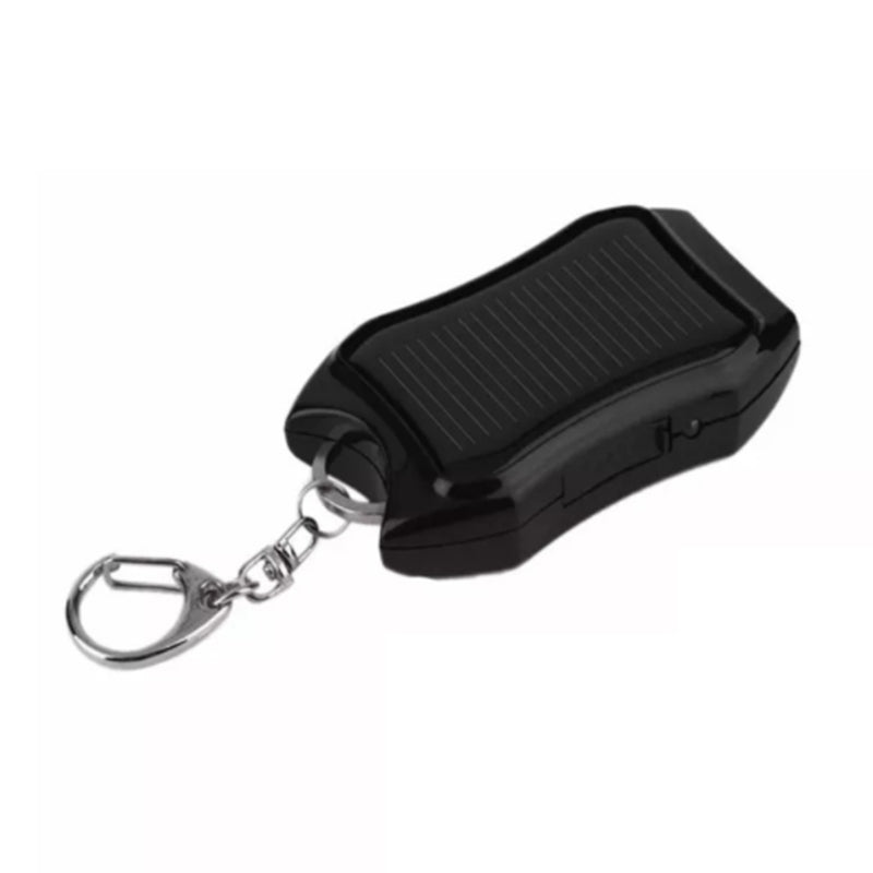 Mini Solar Power Bank Key Chain with Led