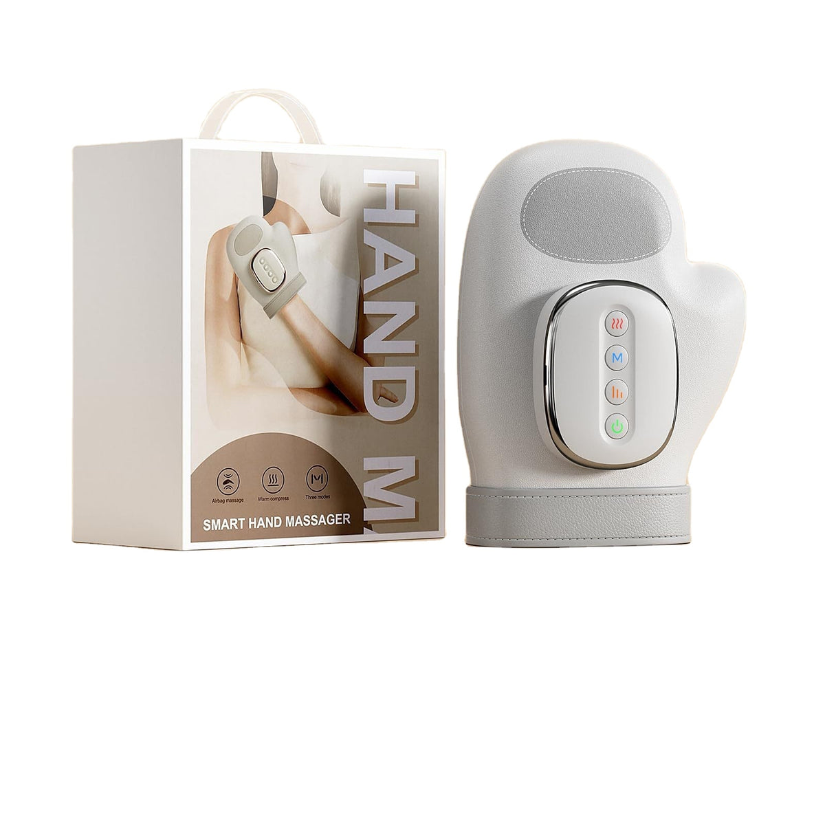 Portable Electric Hand Massager with Heat & Air Compression