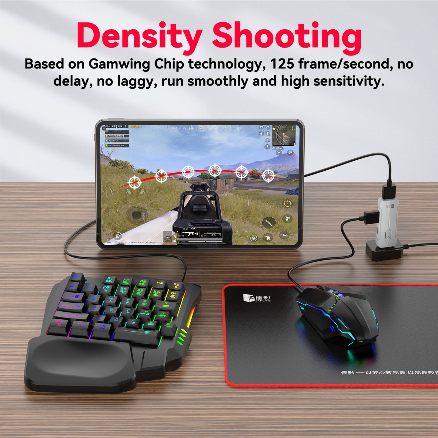 GameLink Pro™ Wireless BT Keyboard & Mouse Adapter (PUBG Edition)