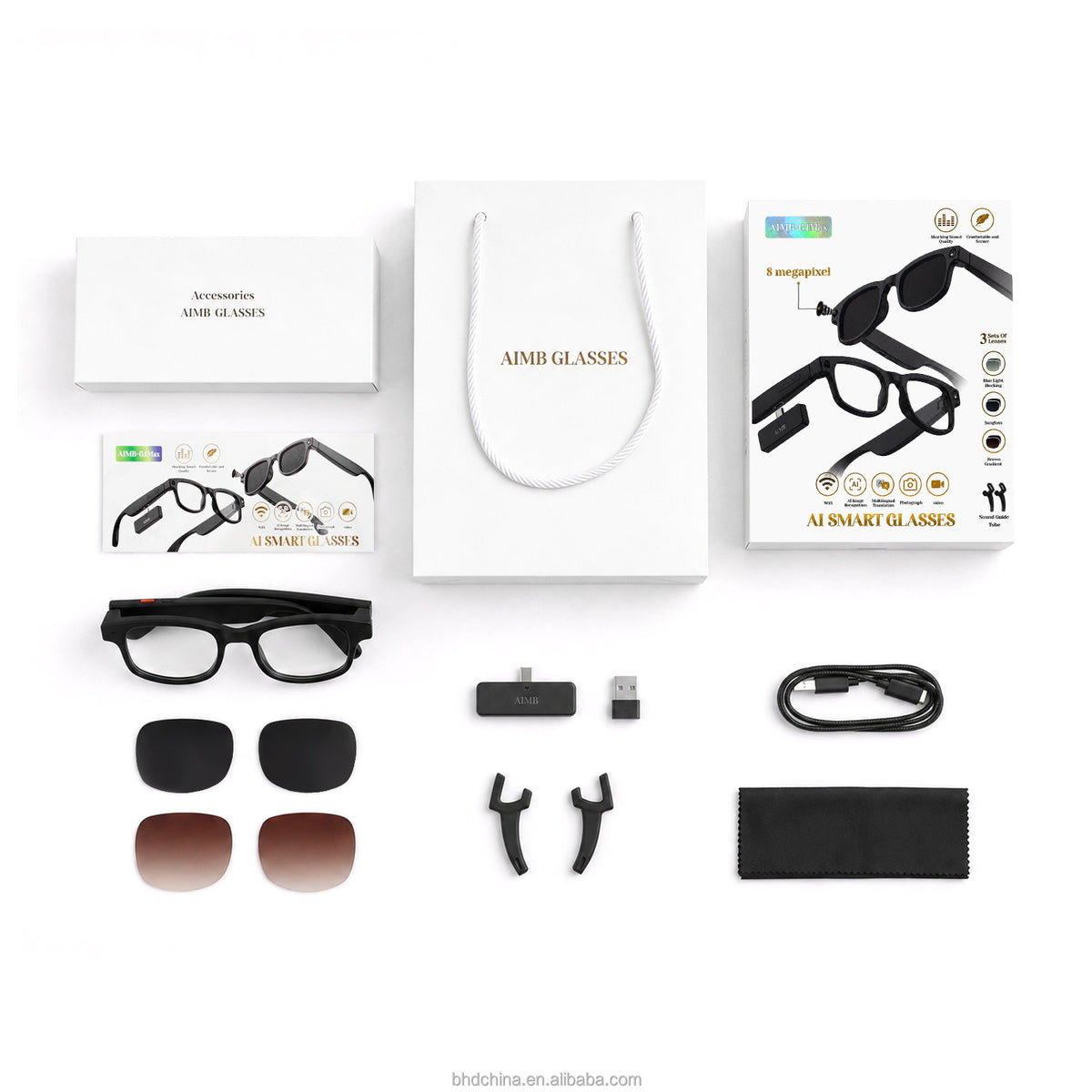 AIMB-G1max AI Smart Glasses