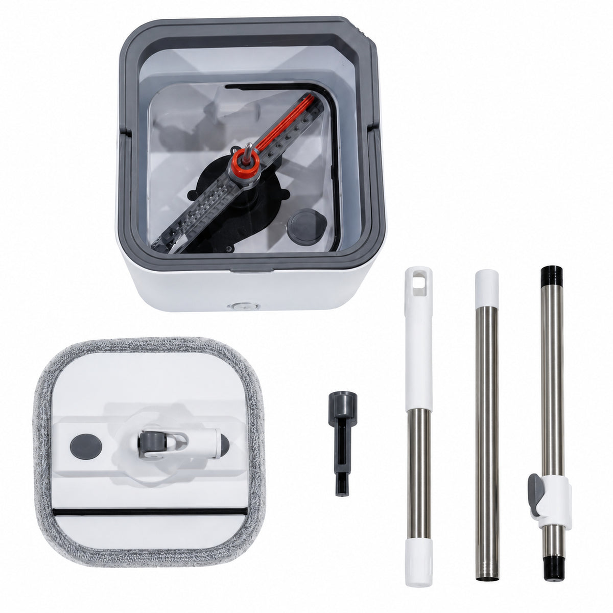 Clean & Dirty Water Separation Spin Mop and Bucket Set