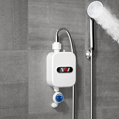 Mini Instant Electric Tankless Water Heater Instantaneous Hot Water Fast Heating Shower Bathroom Kitchen