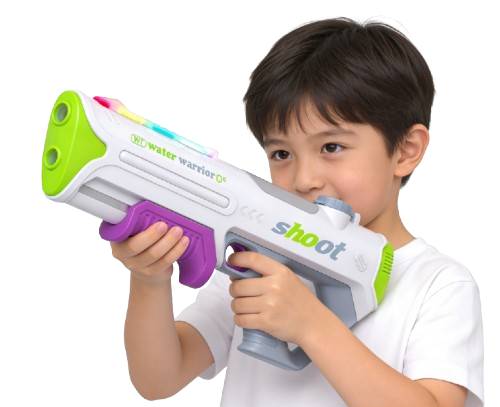 Electric water gun for pool beach and backyard play