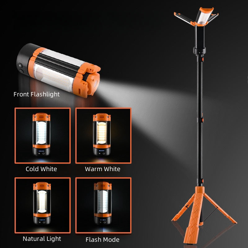 LumaStand Pro™ 2500LM Rechargeable Tripod Camping Light