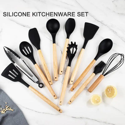 Hot 19pcs Vegetable Slicer Food Grade Silicone Household Cookware Knives Accessories Sets Kitchen Utensils with Cutting Board