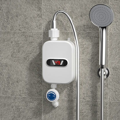 Mini Instant Electric Tankless Water Heater Instantaneous Hot Water Fast Heating Shower Bathroom Kitchen