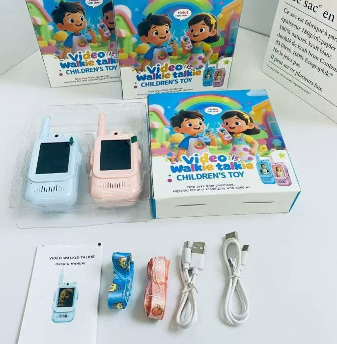 Kids Video Walkie Talkie with Long Range Communication