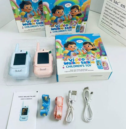 Kids Video Walkie Talkie with Long Range Communication