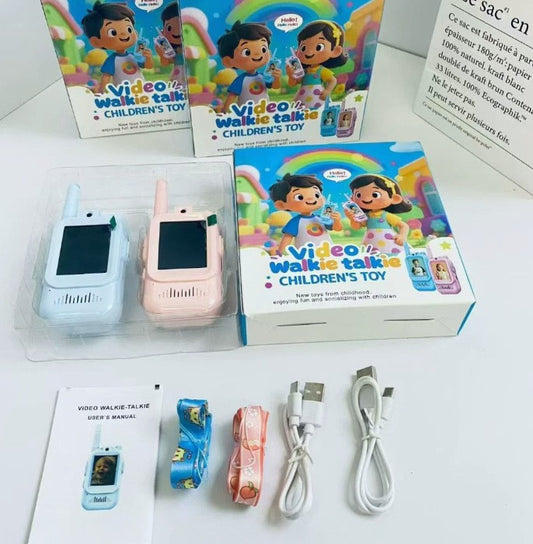 Kids Video Walkie Talkie with Long Range Communication