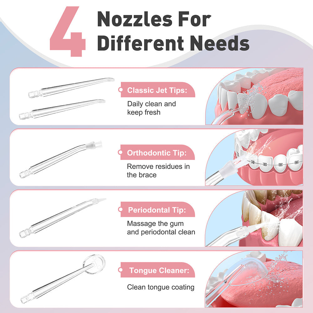 New Arrival High-Quality Deep Cleaning Oral Irrigator for Relieving Bad Breath, Low Price Portable Water Flosser