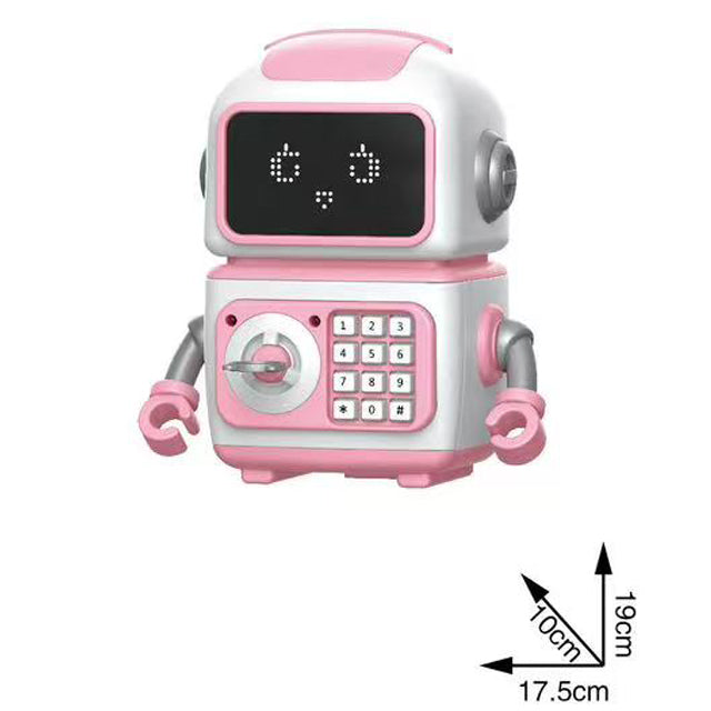 Kids Robot Electronic Money Bank Music Learning Toy