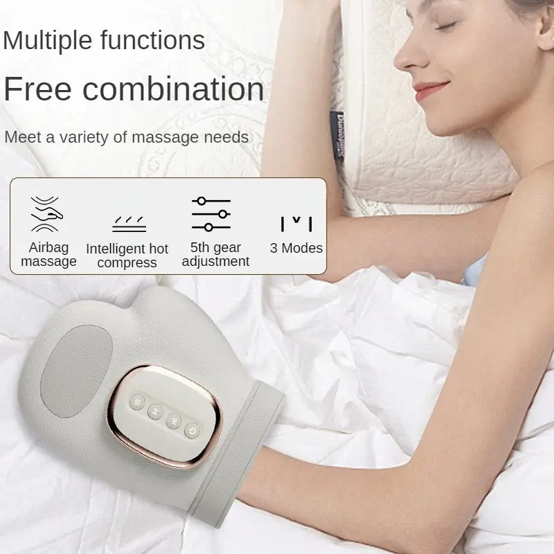 Portable Electric Hand Massager with Heat & Air Compression