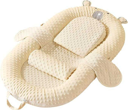 Breathable Pure Cotton Baby Lounger & Portable Nest