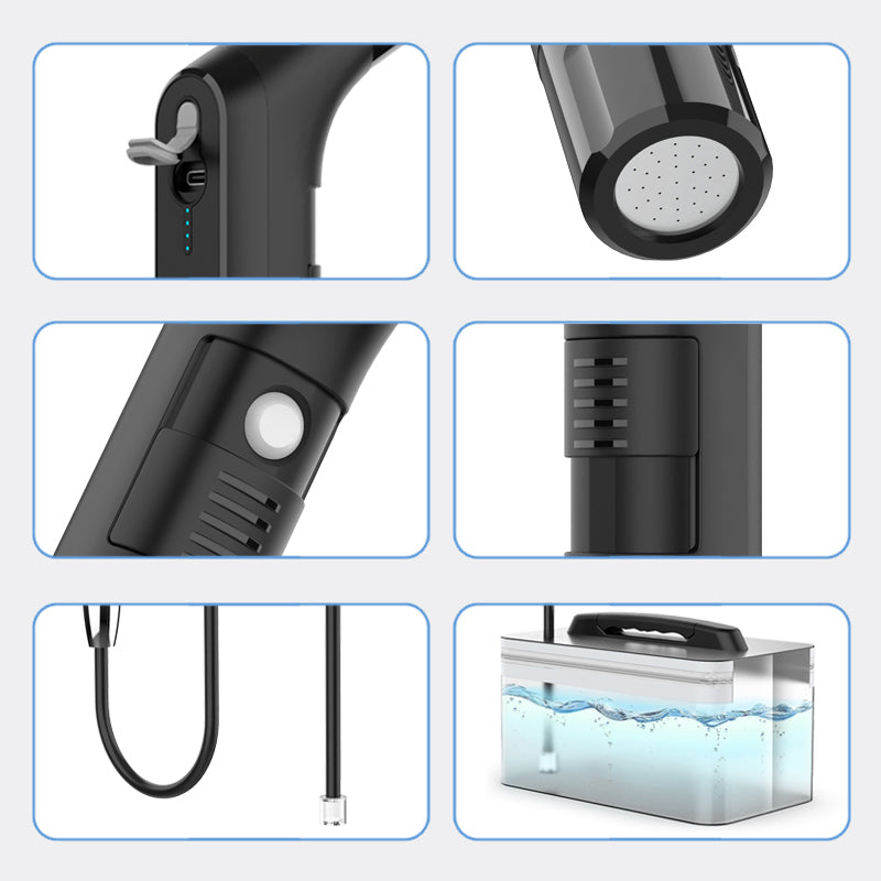 Personal Hygiene Portable Bidet Sprayer Electric Handheld Washer for Postpartum, Toilet Use, and Travel Cleaning