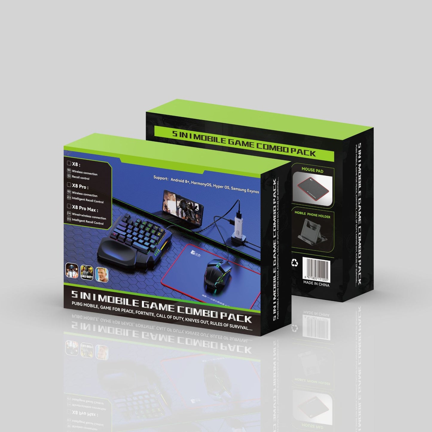 GameLink Pro™ Wireless BT Keyboard & Mouse Adapter (PUBG Edition)