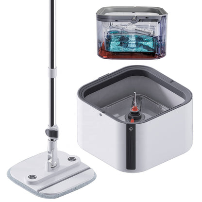 Clean & Dirty Water Separation Spin Mop and Bucket Set